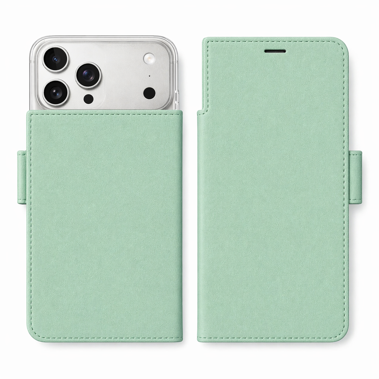 Victor Case in Mint für das iPhone 17 Pro mit MagSafe