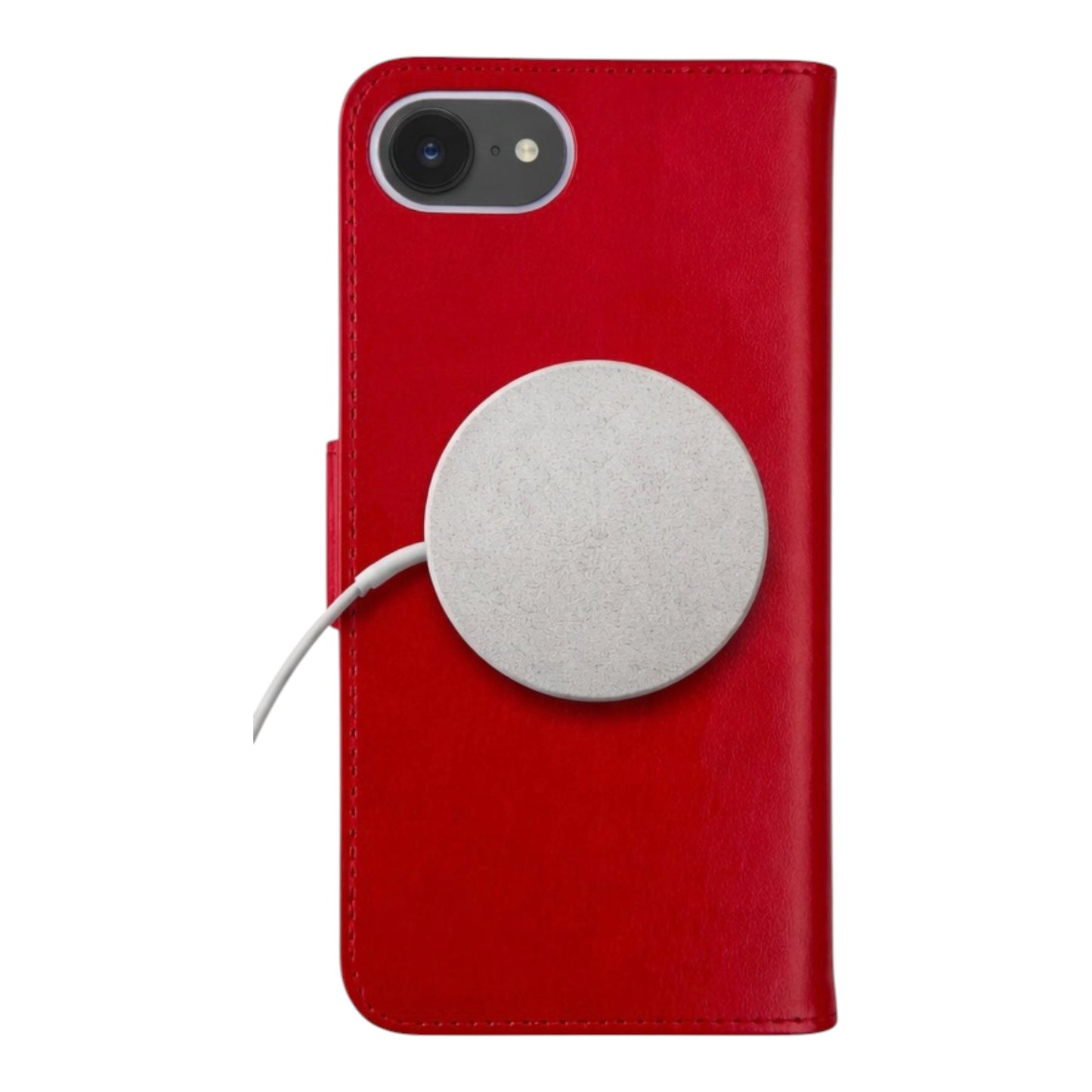 Victor Case Uni Rot für iPhone 16e/17e mit MagSafe