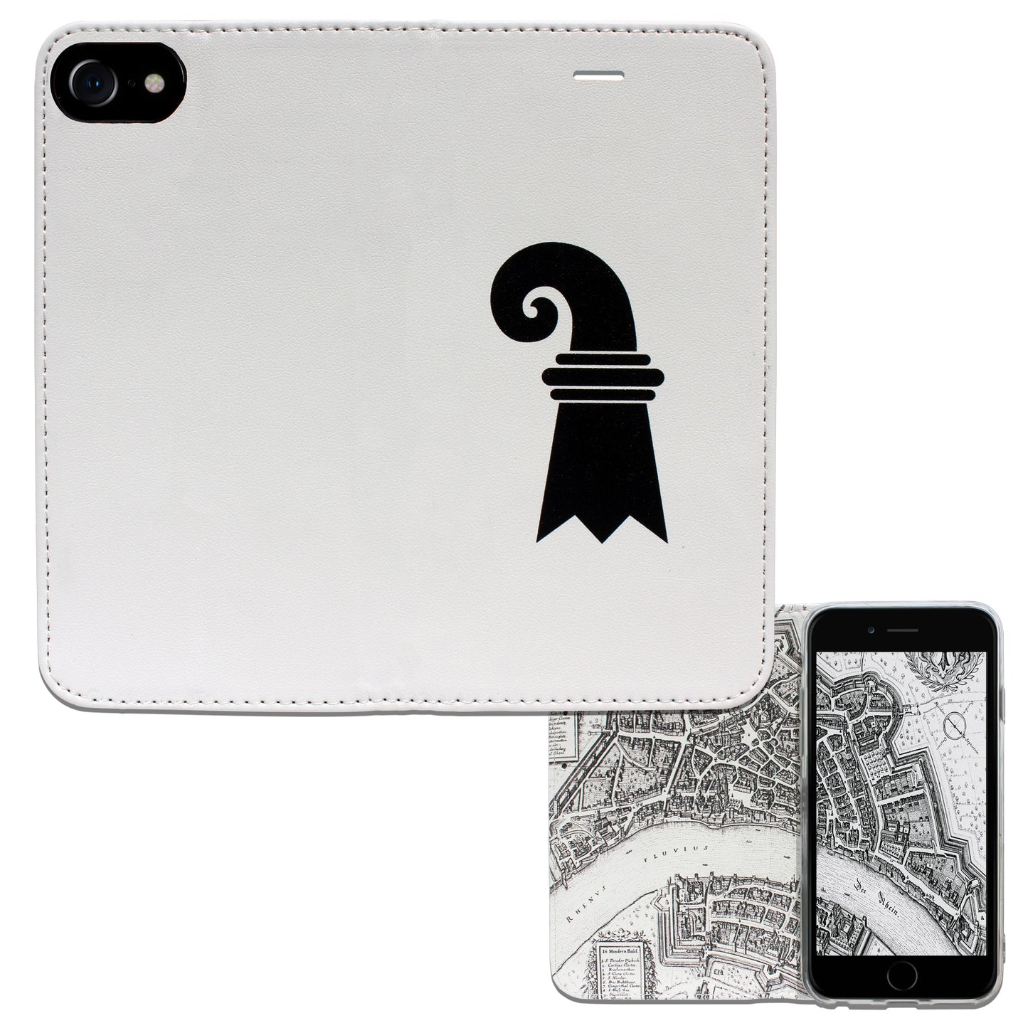 Baslerstab Panorama Case für das iPhone 6/6S/7/8/SE 2