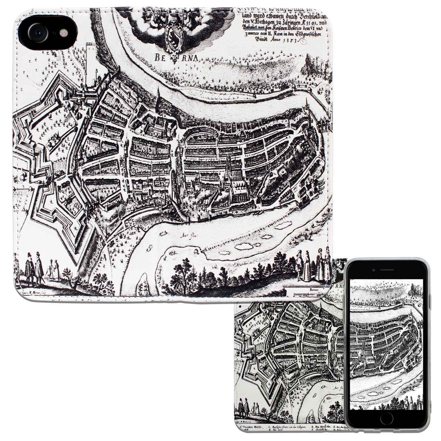 Bern Merian Panorama Case für das iPhone 6/6S/7/8/SE 2020/SE 2022