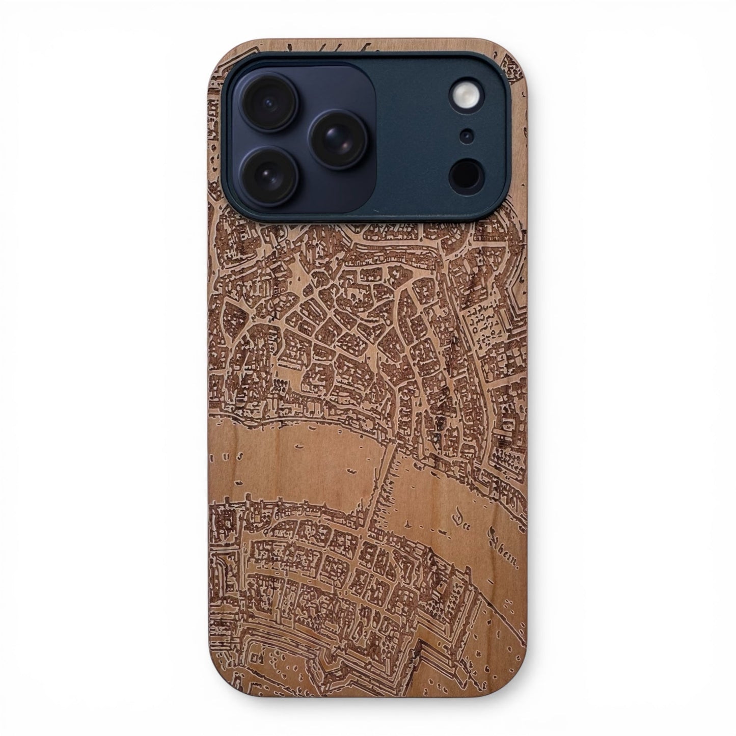Basel Merian Eden Case aus Kirschholz für das iPhone 17 Pro Max mit MagSafe