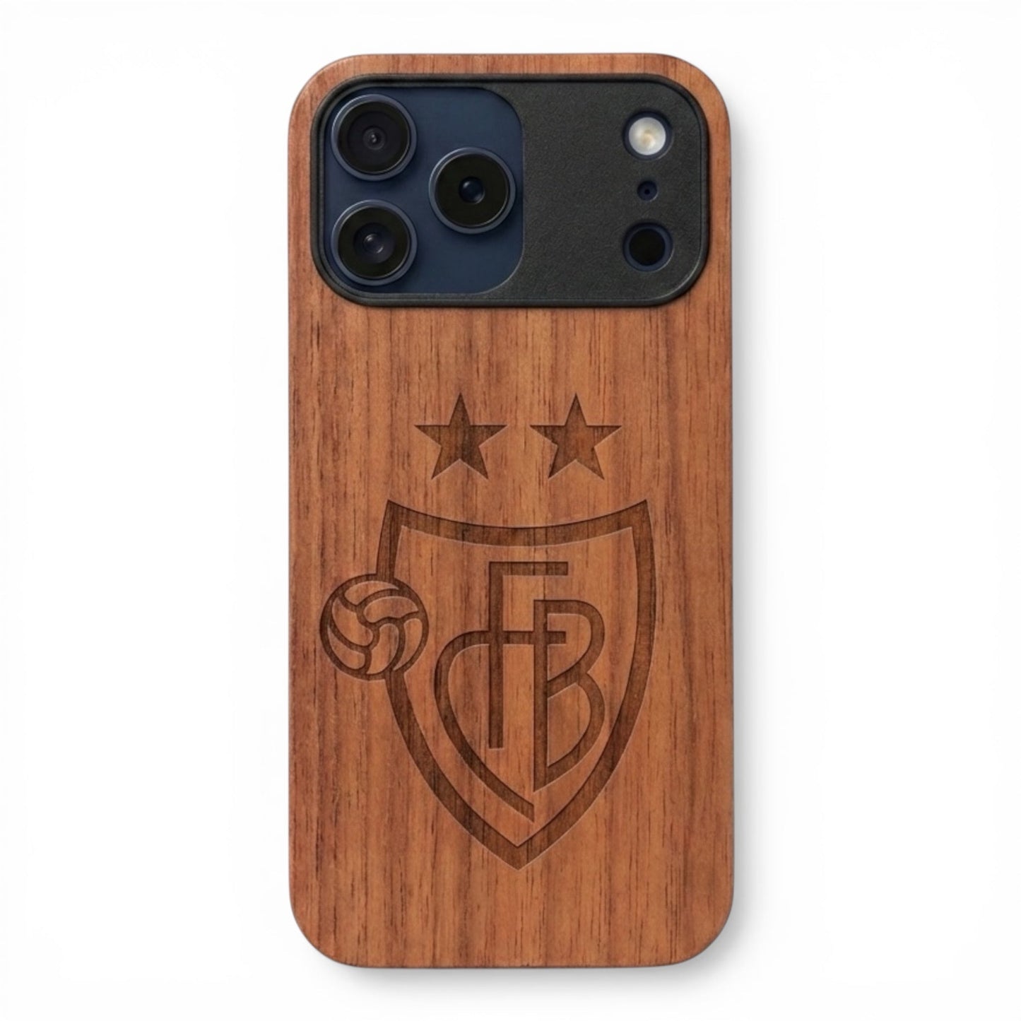 FC Basel Eden Case aus Kirschholz für das iPhone 17 Pro mit MagSafe