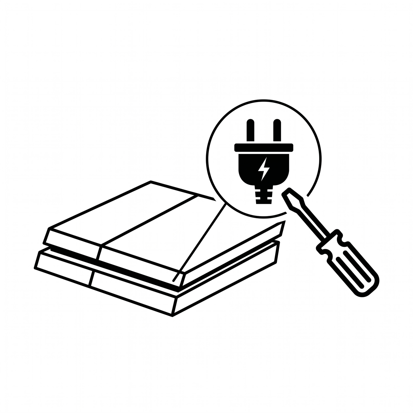 PlayStation 4 Netzteil Reparatur Icon