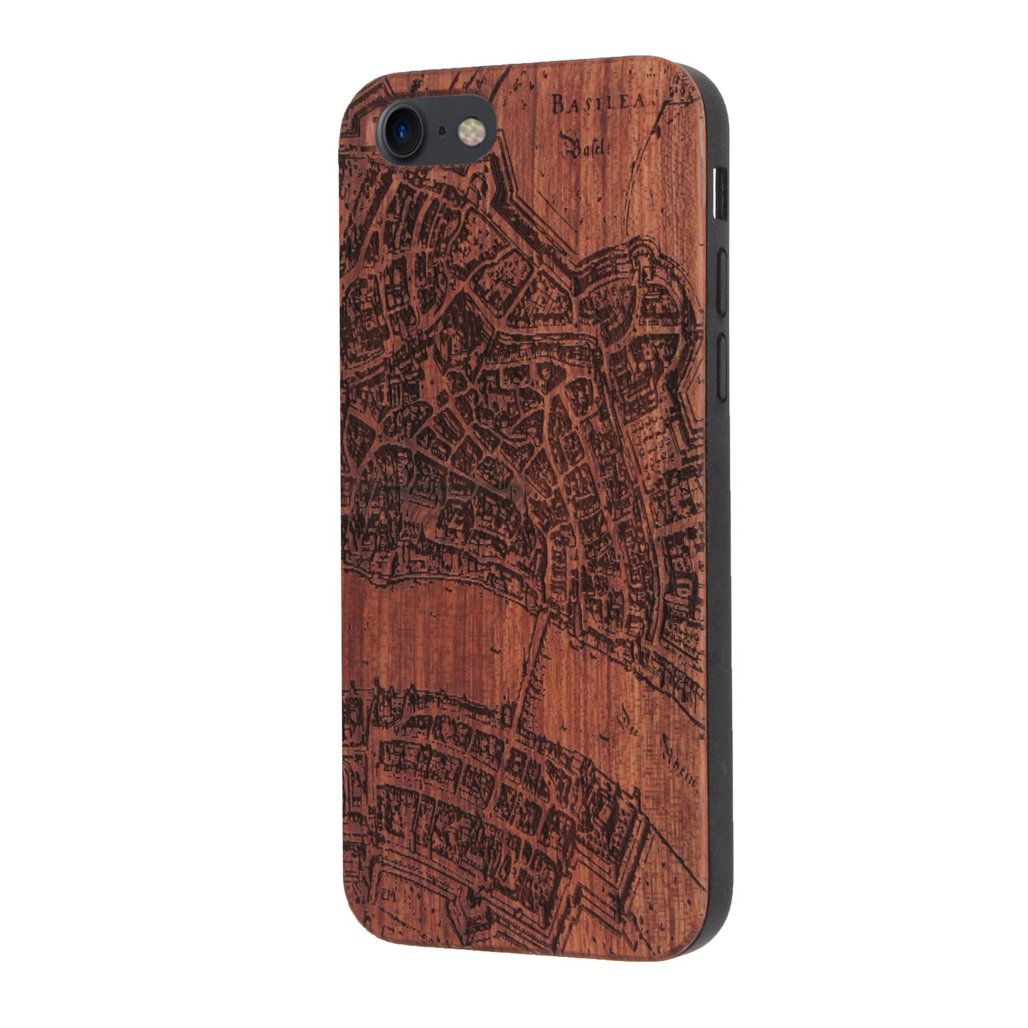 Basel Merian Eden Case aus Rosenholz für das iPhone 6/6S/7/8/SE 2020/SE 2022
