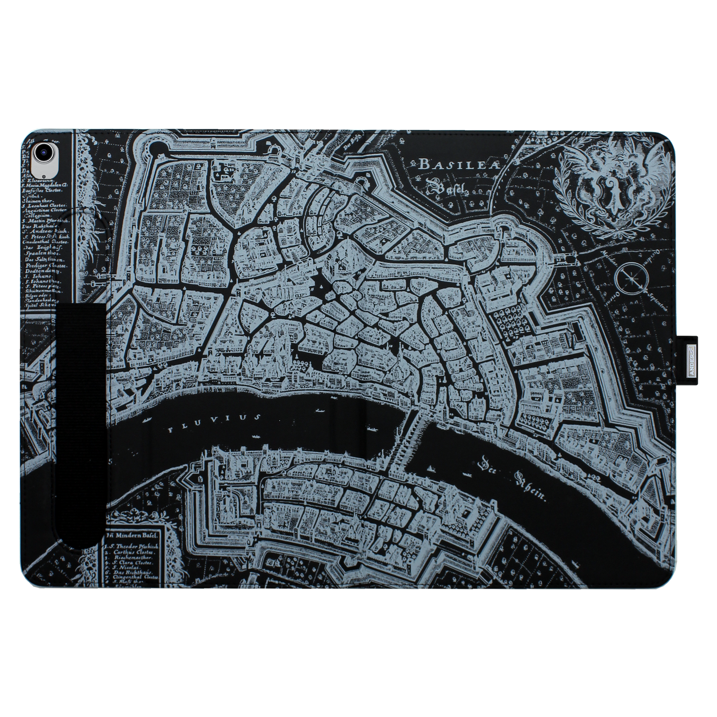 Basel Merian Negativ Case für iPad 10.2/10.5