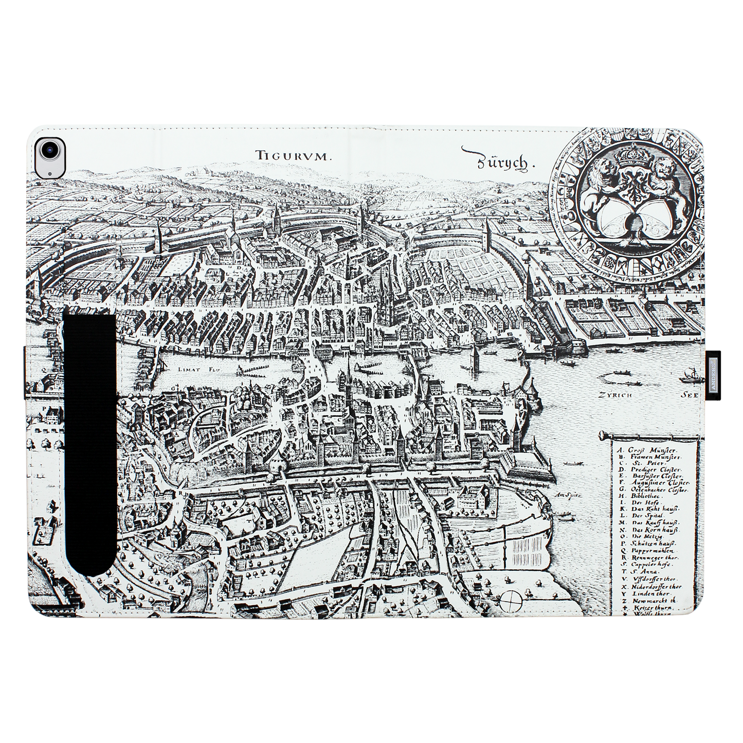 Zürich Merian Case für iPad 10.2/10.5