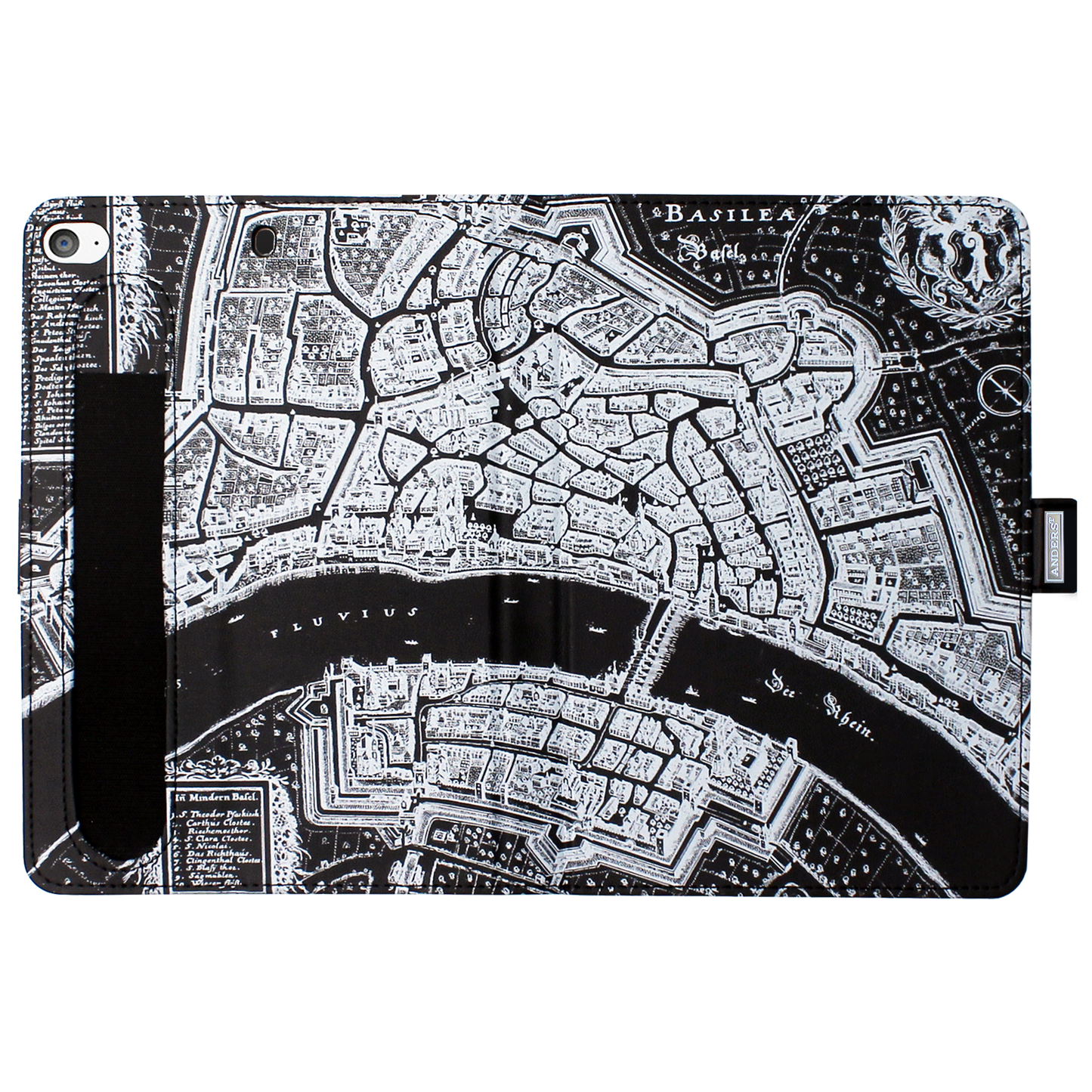 Basel Merian Negativ Case für iPad Mini 1/2/3/4/5