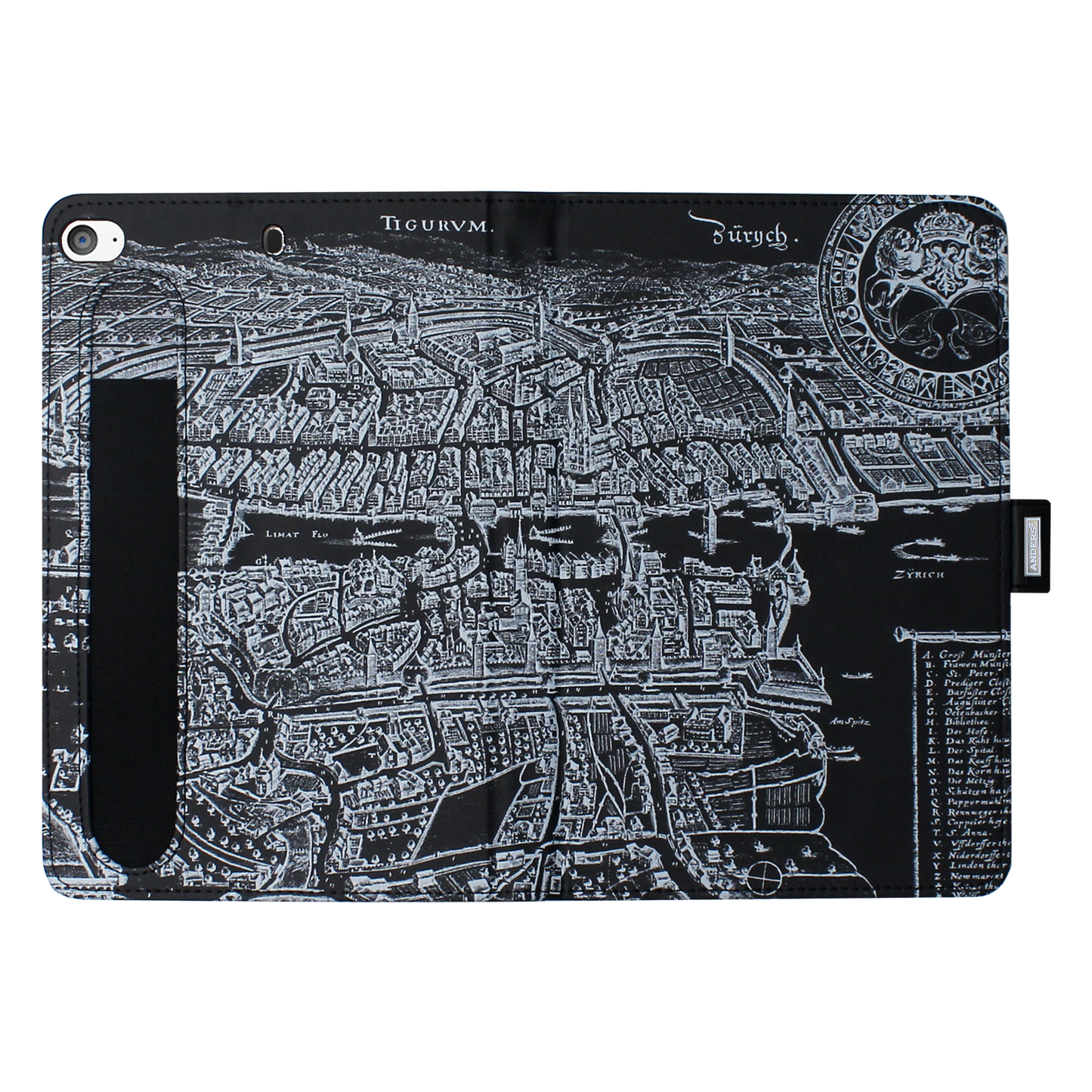 Zürich Merian Negative Case for iPad Mini 1/2/3/4/5