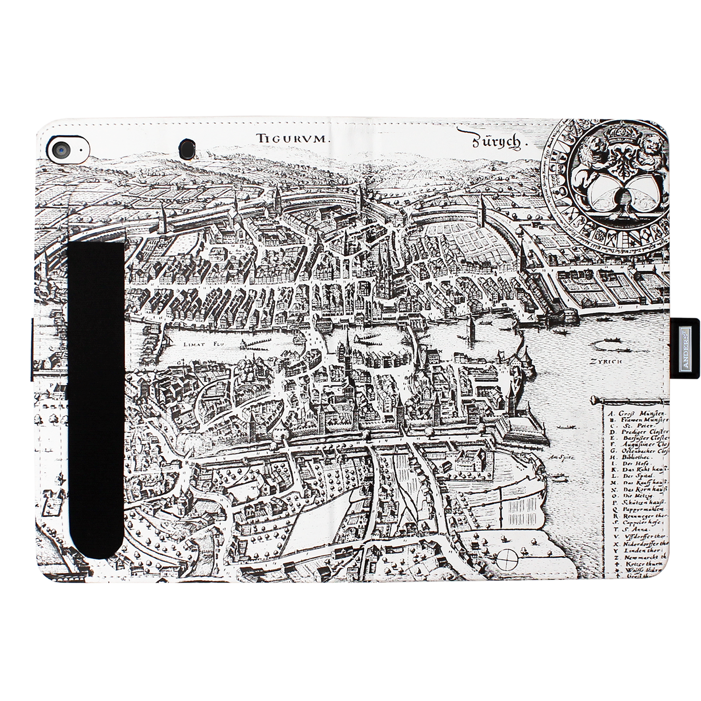 Zürich Merian Case für iPad Mini 1/2/3/4/5