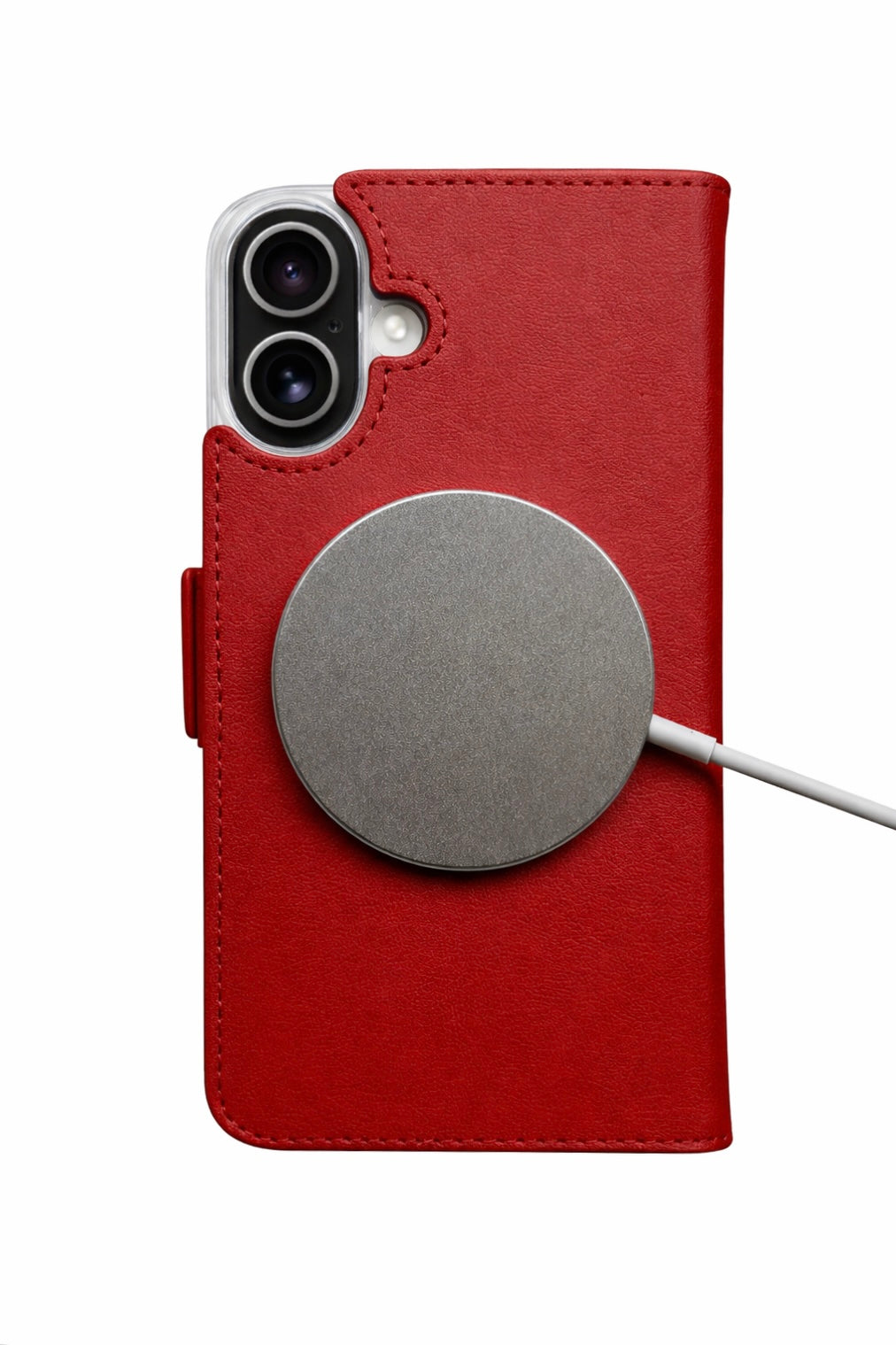 Victor Case in Rot für das iPhone 16 mit MagSafe