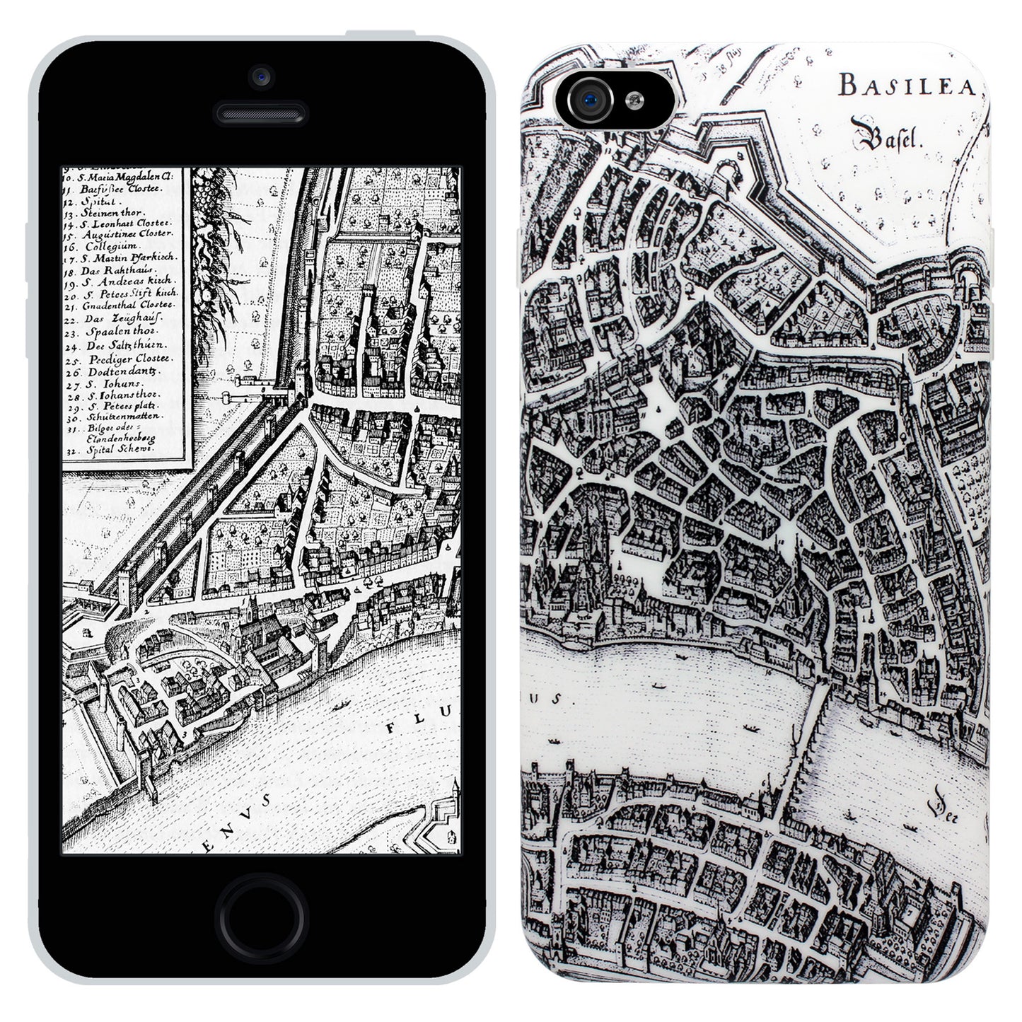 Basel Merian 360° Case für das iPhone 5/5S/SE