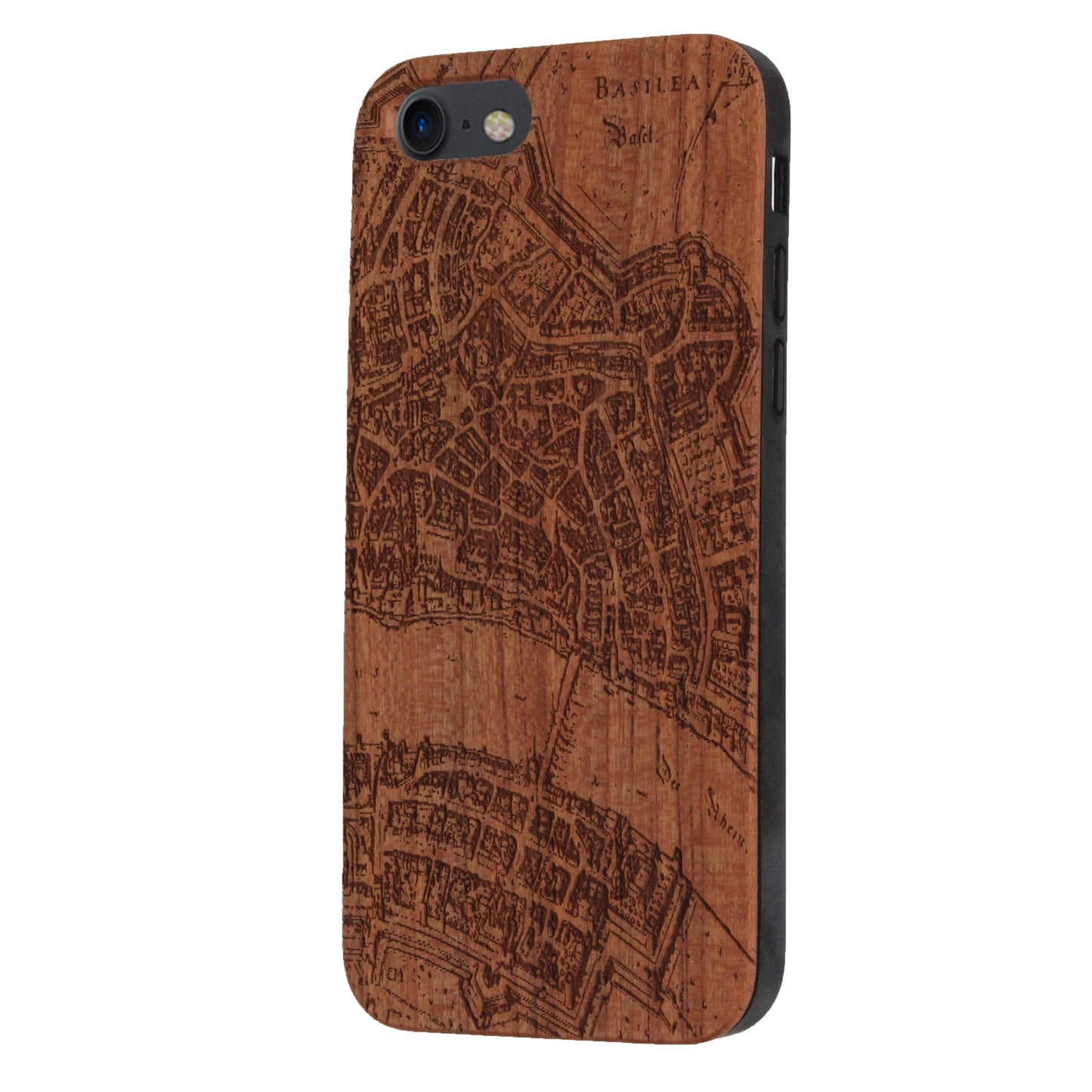 Basel Merian Eden Case aus Kirschholz für das iPhone 6/6S/7/8/SE 2020/SE 2022