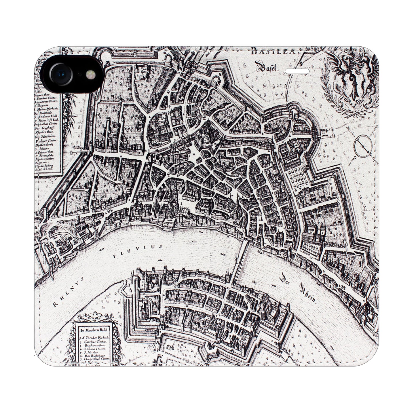 Basel Merian Panorama Case für das iPhone 6/6S/7/8/SE 2020/SE 2022