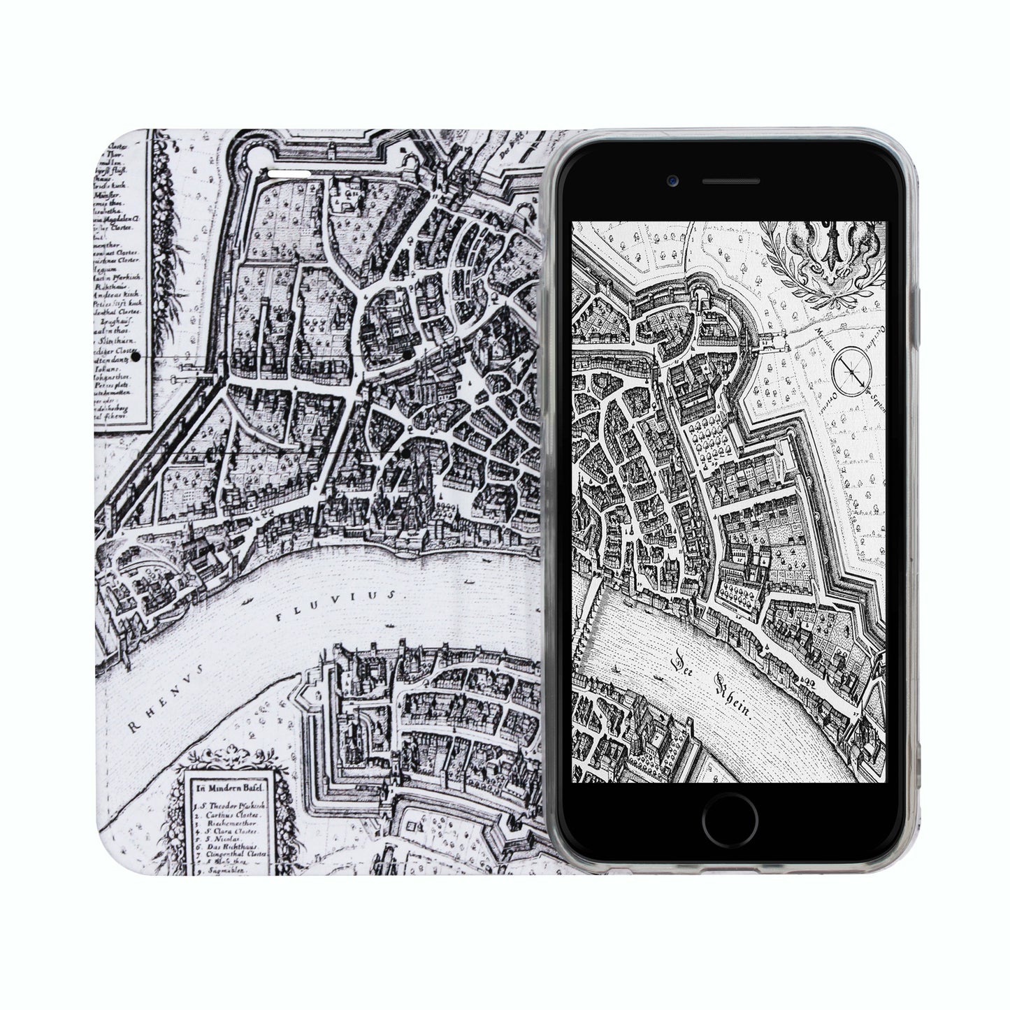Basel Merian Panorama Case für das iPhone 6/6S/7/8/SE 2020/SE 2022