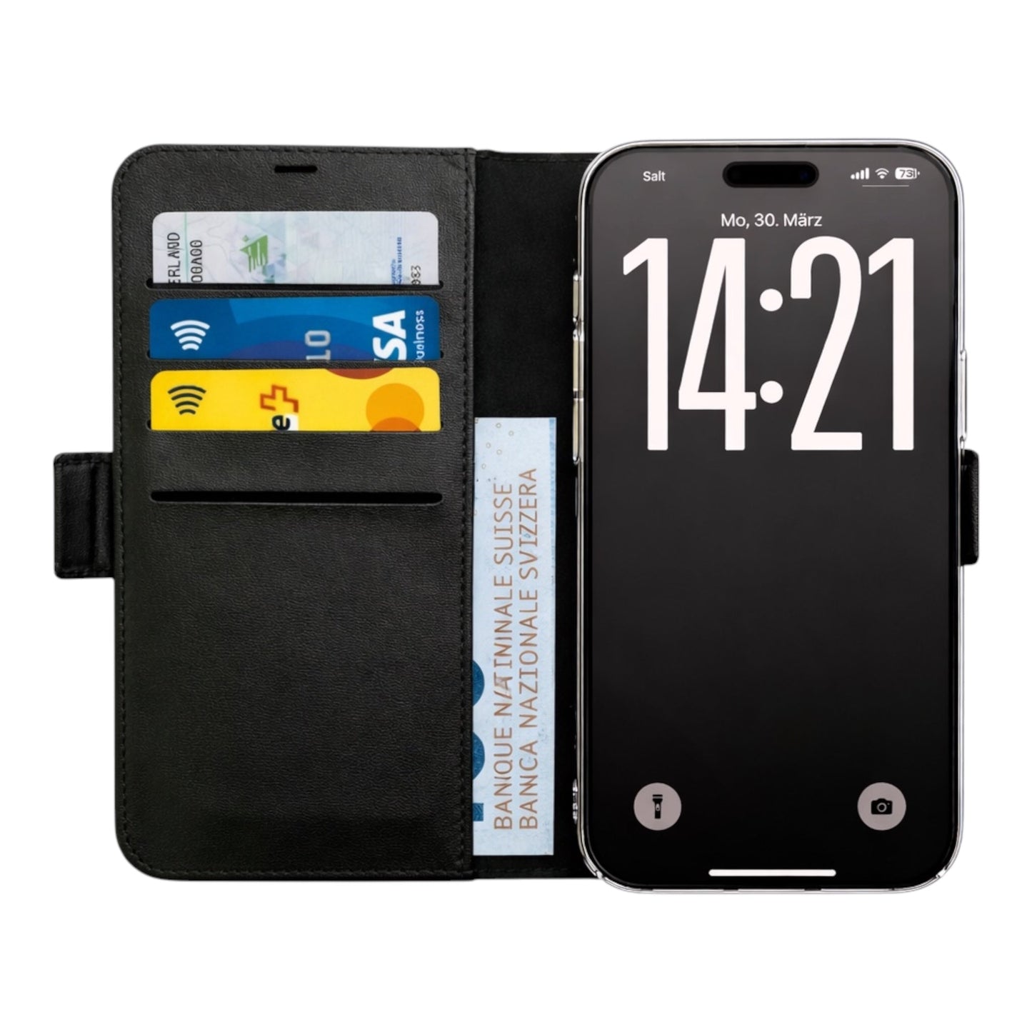 Victor Case in Schwarz für das iPhone 16 Pro Max mit MagSafe