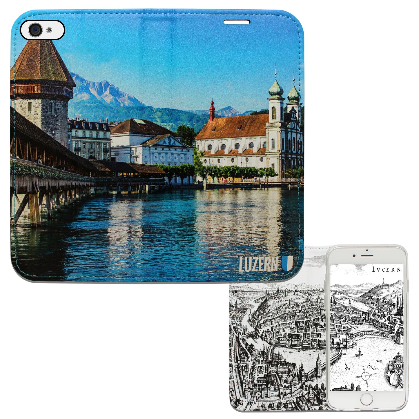 Luzern City Panorama Case für das iPhone 5/5S/SE