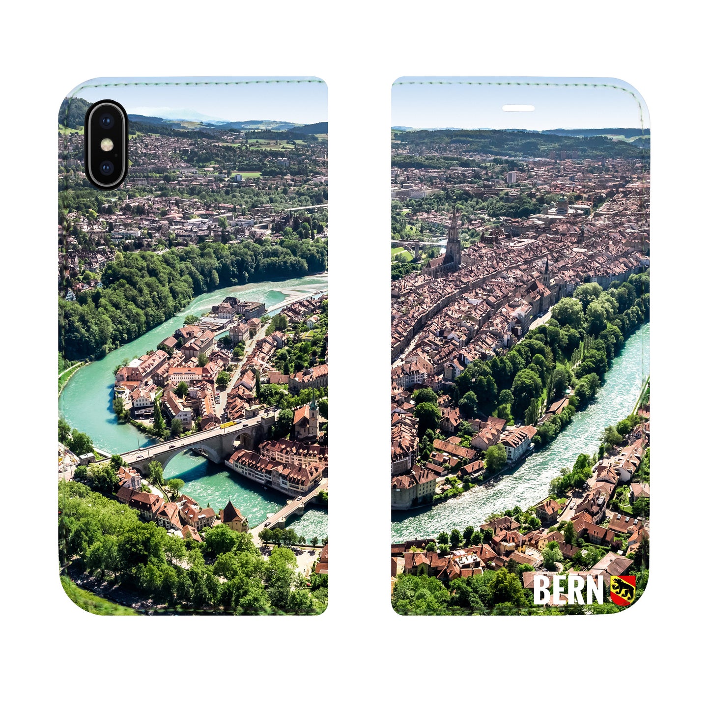 Bern City Panorama Case für das iPhone X / XS