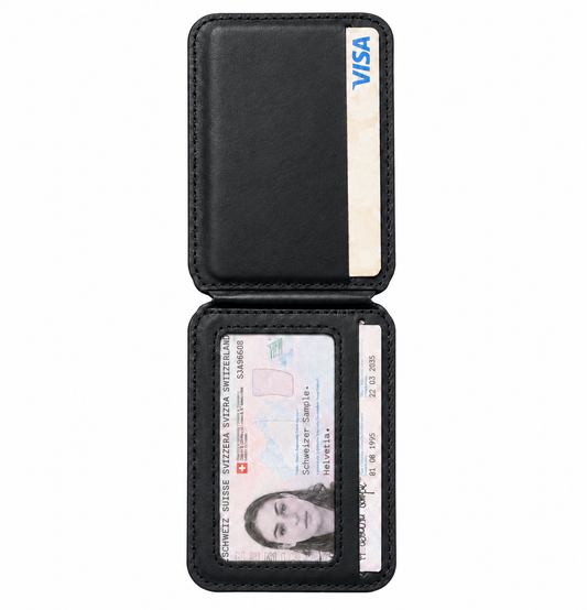 MagSafe Card Wallet with RFID Protection Black