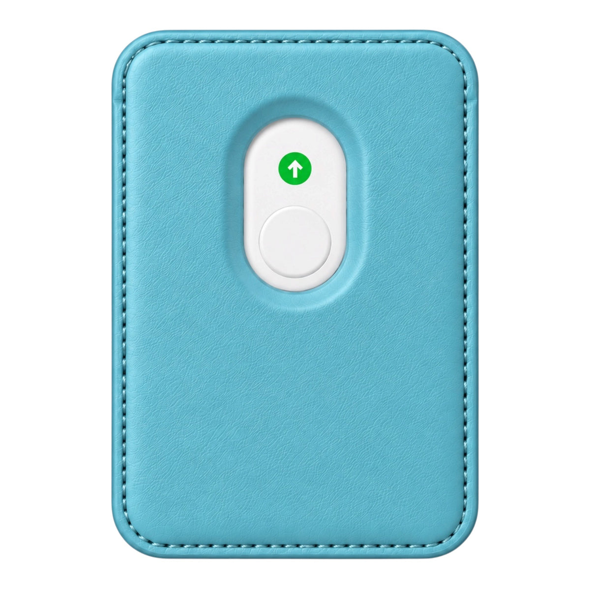 MagSafe Kartenetui Wallet Türkis – Rückseite
