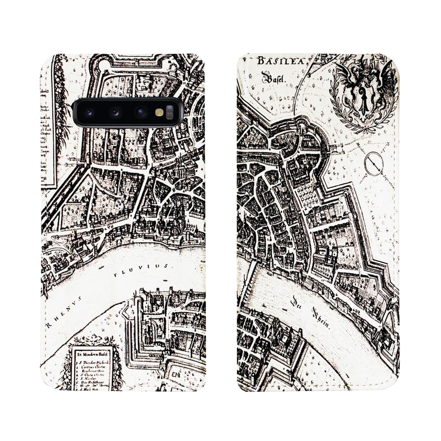 Basel Merian Panorama Case für iPhone, Samsung und Huawei