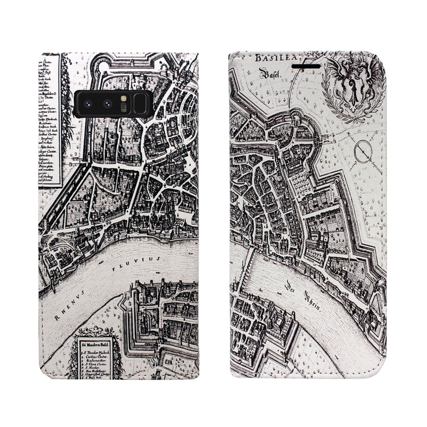 Basel Merian Panorama Case für iPhone, Samsung und Huawei