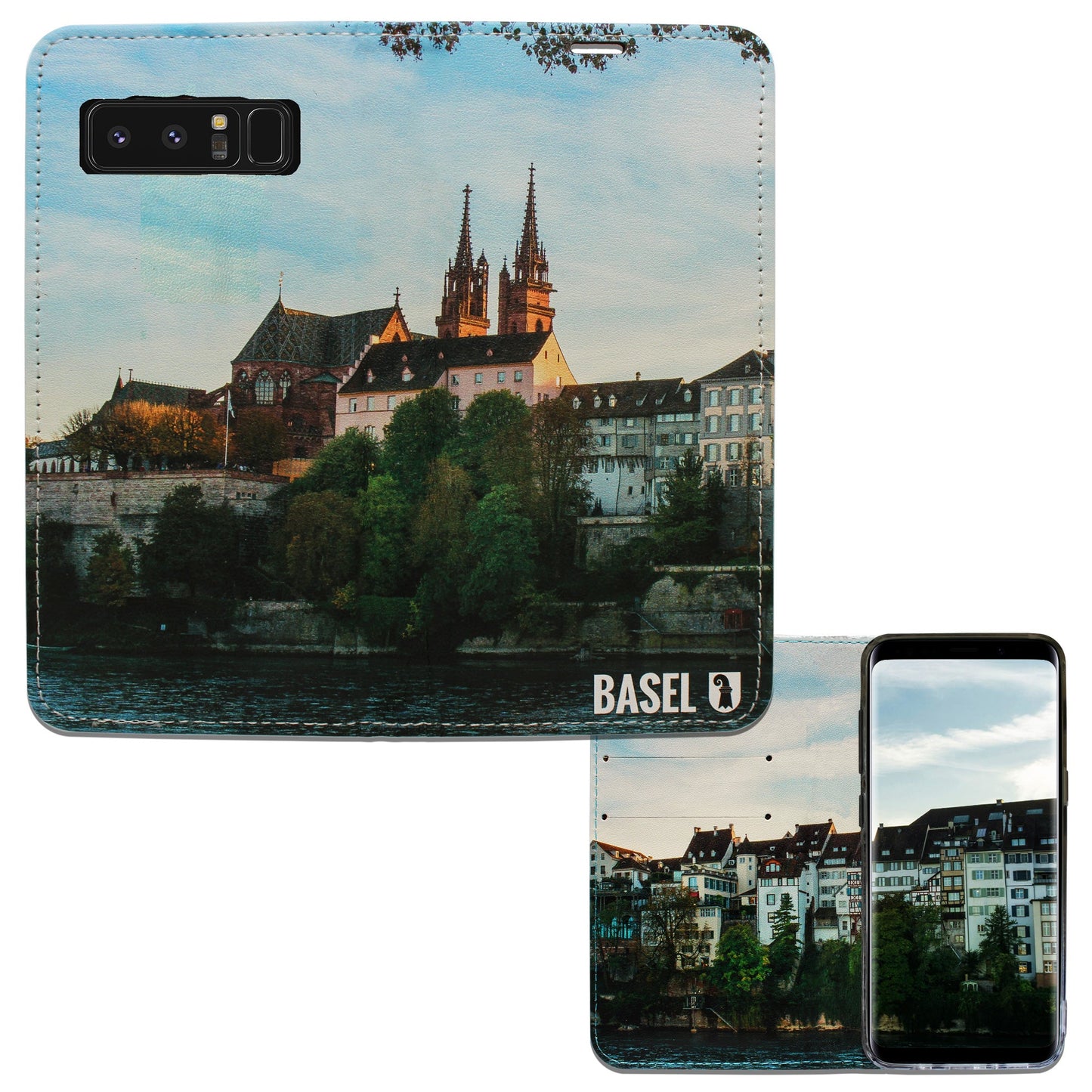 Basel City Rhein Panorama Case for Samsung Galaxy Note 8