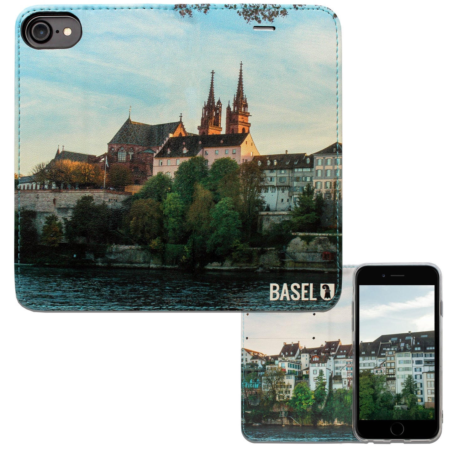 Basel City Rhein Panorama Case for iPhone 6/6S/7/8/SE 2/SE 3
