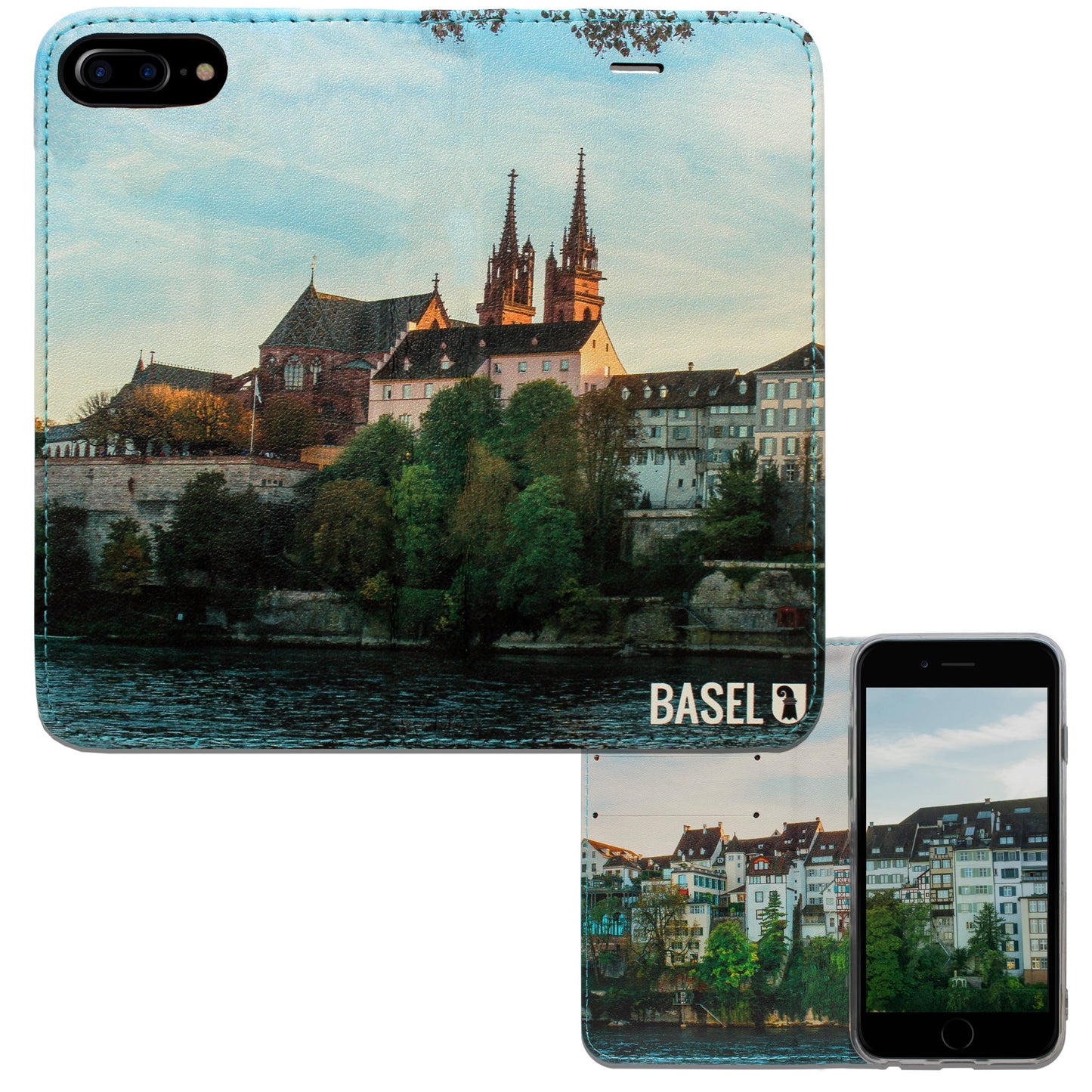 Basel City Rhine Panorama Case for iPhone 6/6S/7/8 Plus