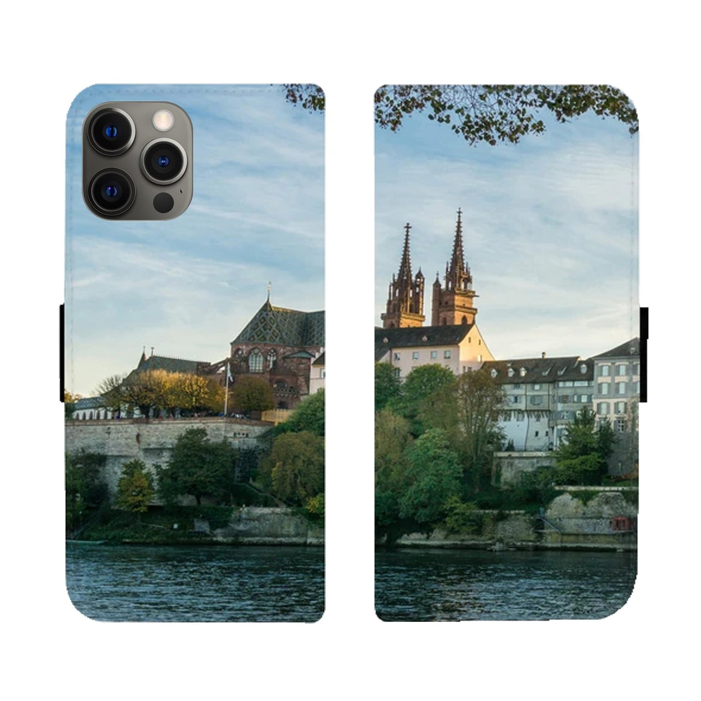 Basel City Rhein Victor Case für iPhone 12/12 Pro