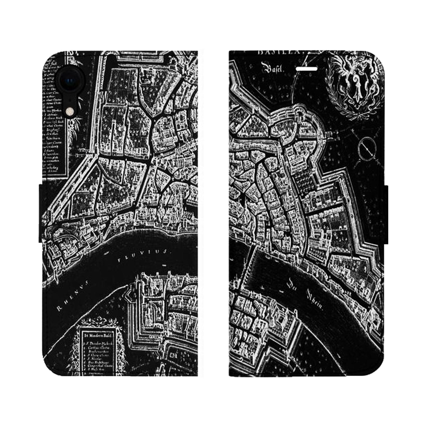 Basel Merian Negativ Victor Case für iPhone XR
