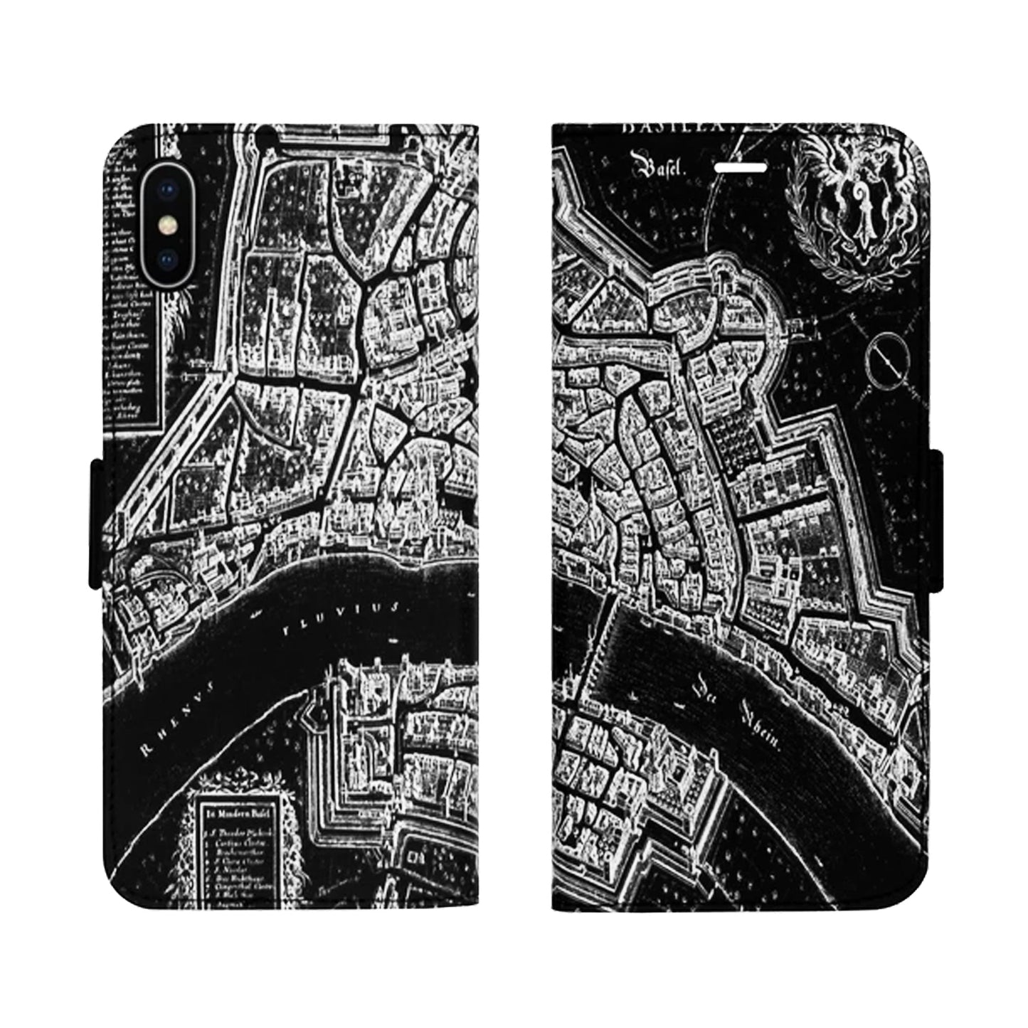 Basel Merian Negativ Victor Case für iPhone XS Max