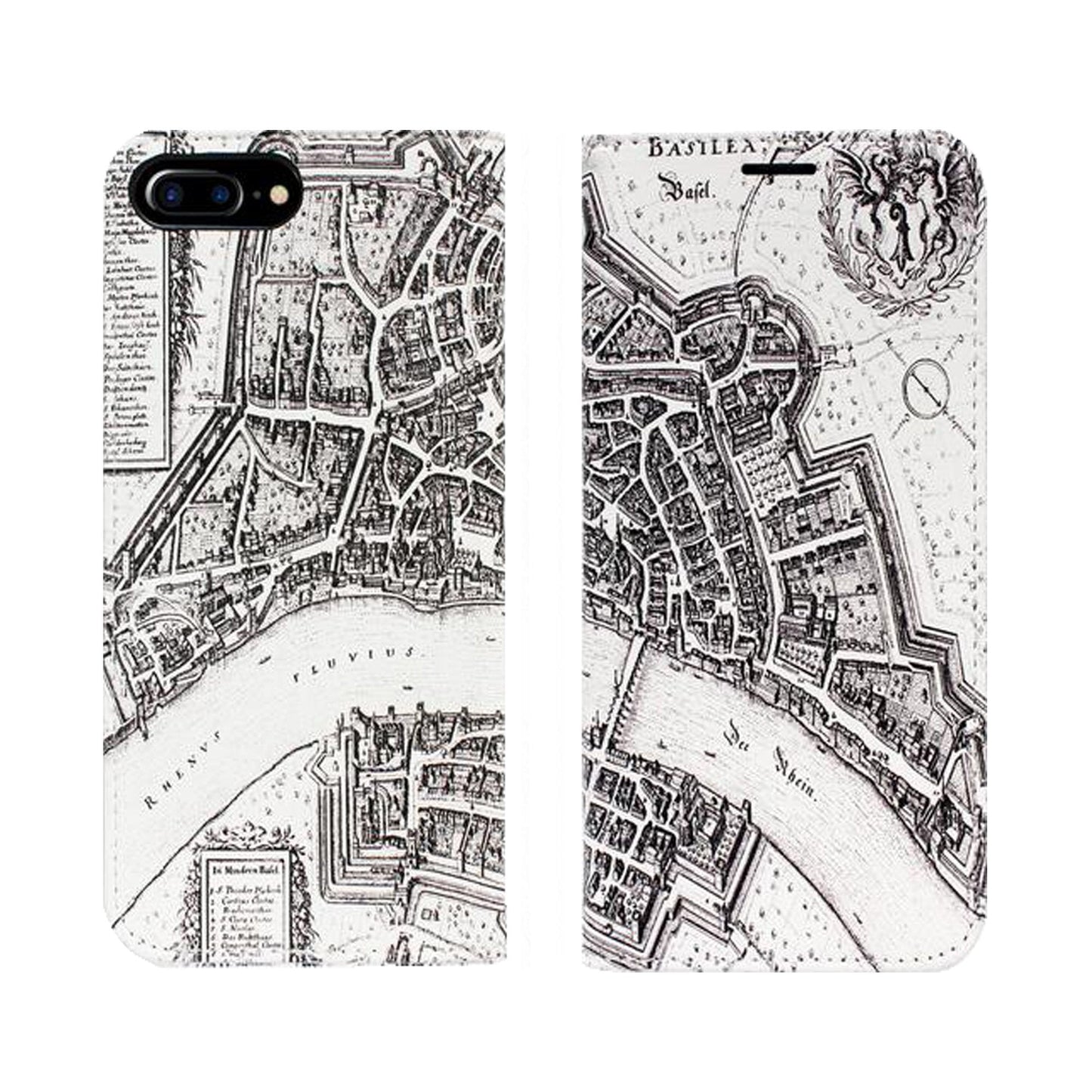 Basel Merian Panorama Case für iPhone, Samsung und Huawei