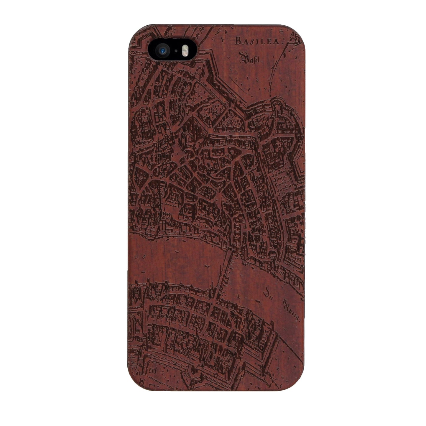 Basel Merian Eden Case aus Rosenholz für iPhone und Samsung