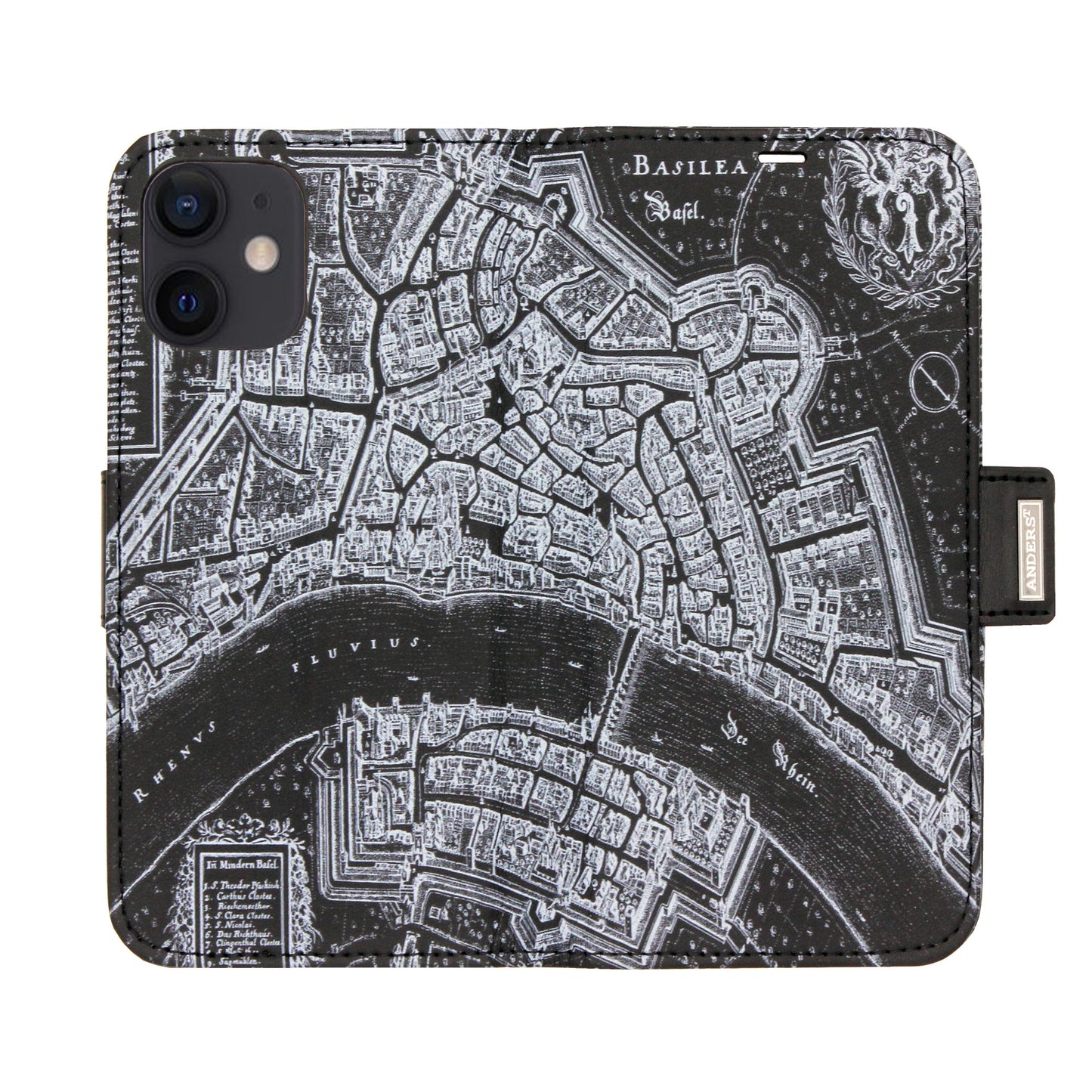 Basel Merian Negativ Victor Case für iPhone 12 Mini