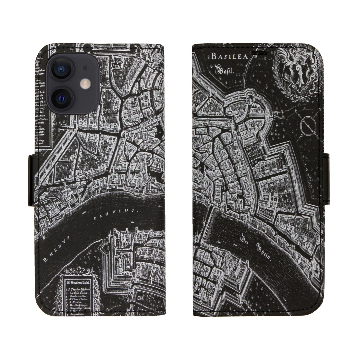 Basel Merian Negativ Victor Case für iPhone 12 Mini