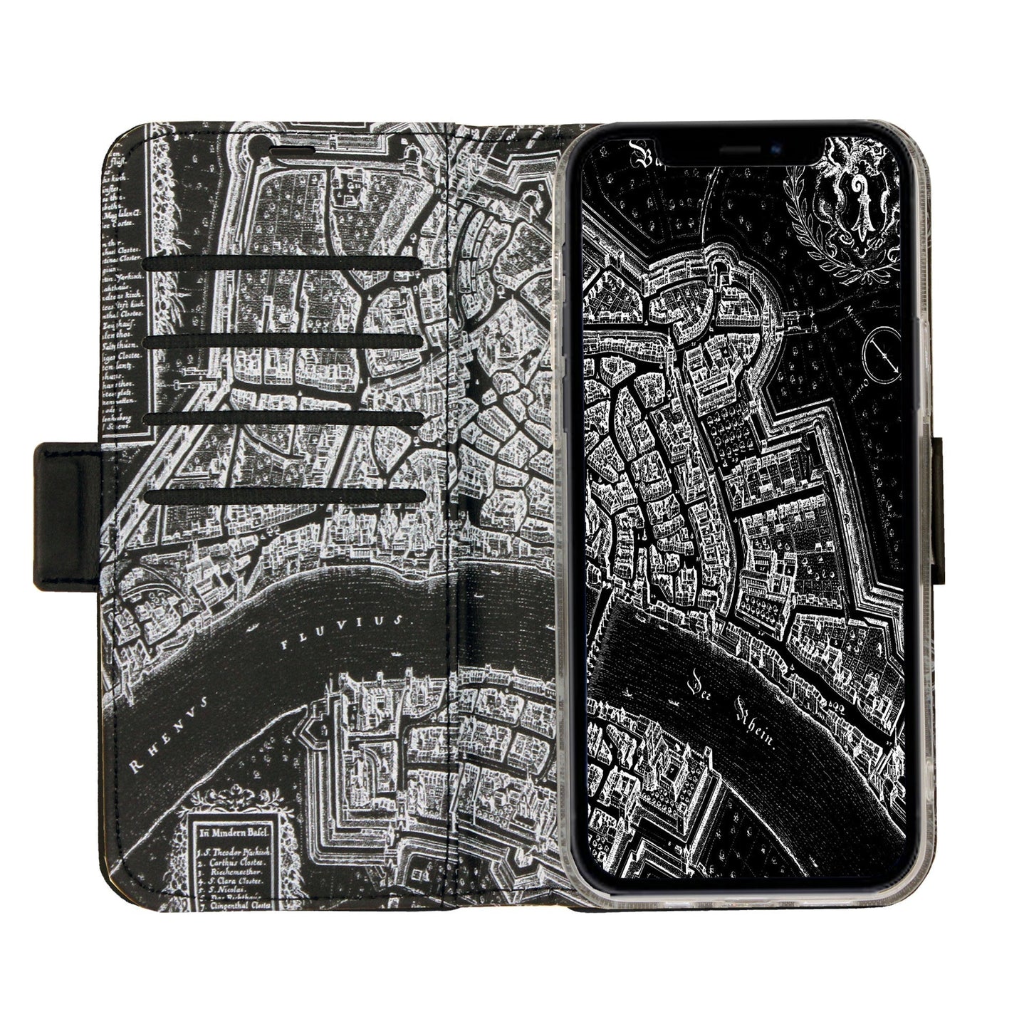 Coque Basel Merian Negative Victor pour iPhone 13 Pro