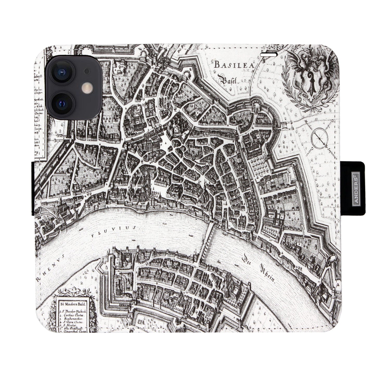 Basel Merian Victor Case for iPhone 12 Mini