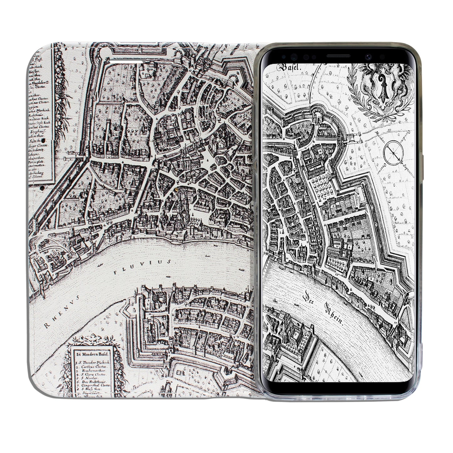 Basel Merian Panorama Case für Samsung Galaxy Note 8