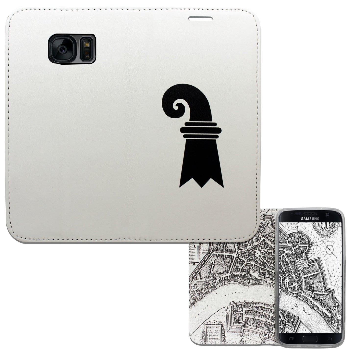 Baslerstab Weiss Panorama Case for Samsung Galaxy S7 Edge
