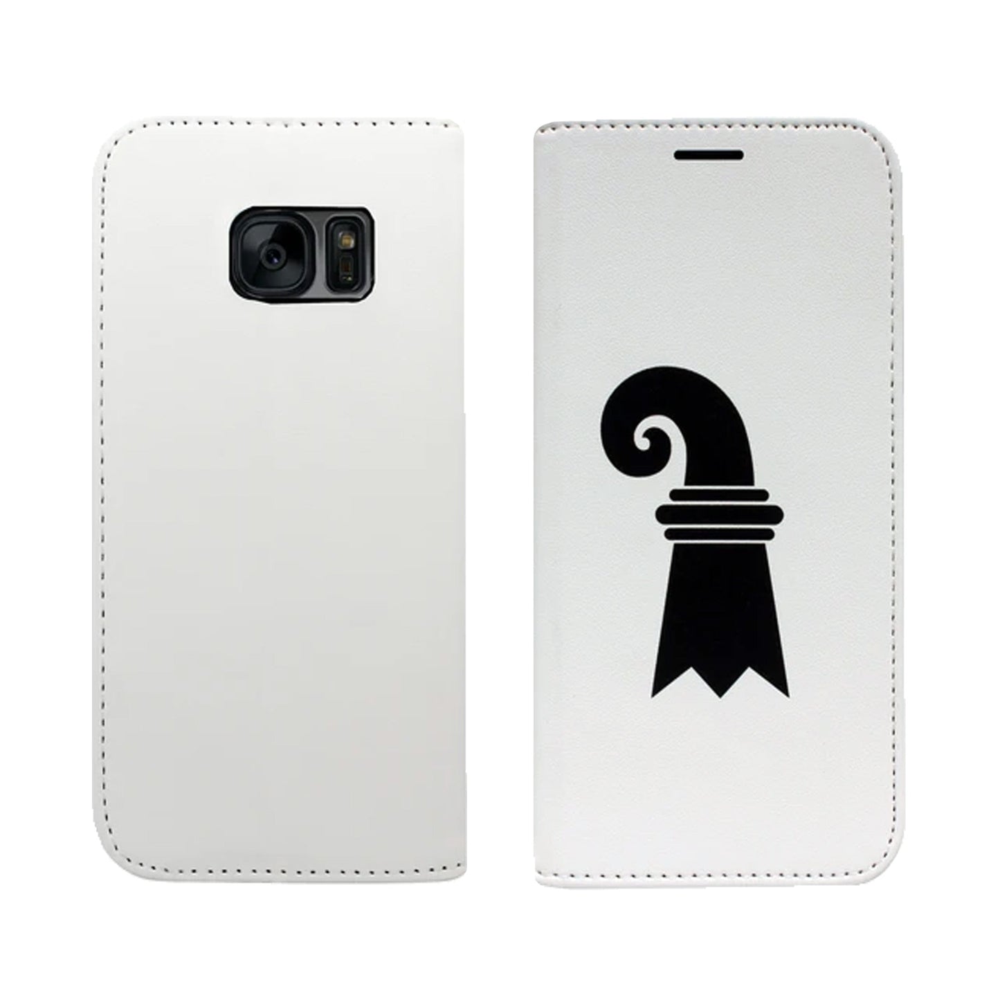 Baslerstab Weiss Panorama Case für Samsung Galaxy S7 Edge