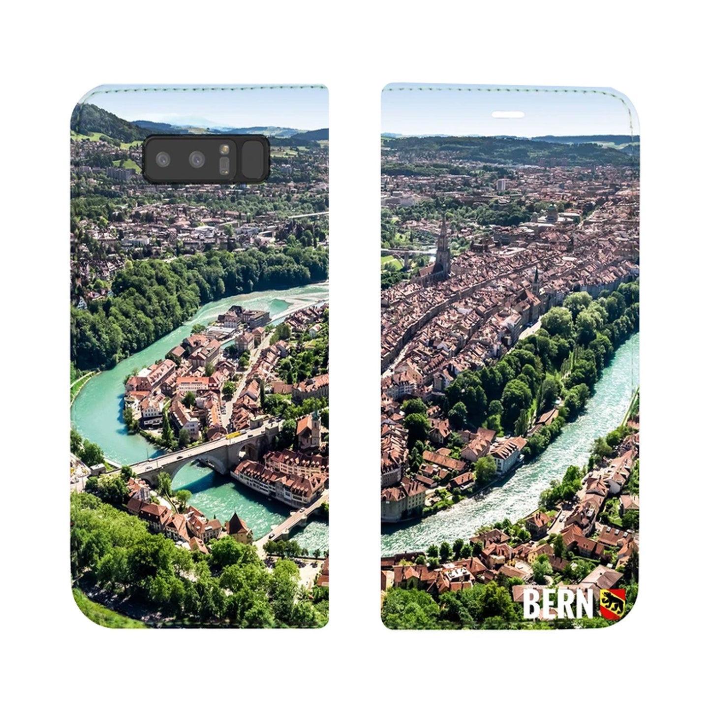 Bern City Panorama Case für iPhone und Samsung