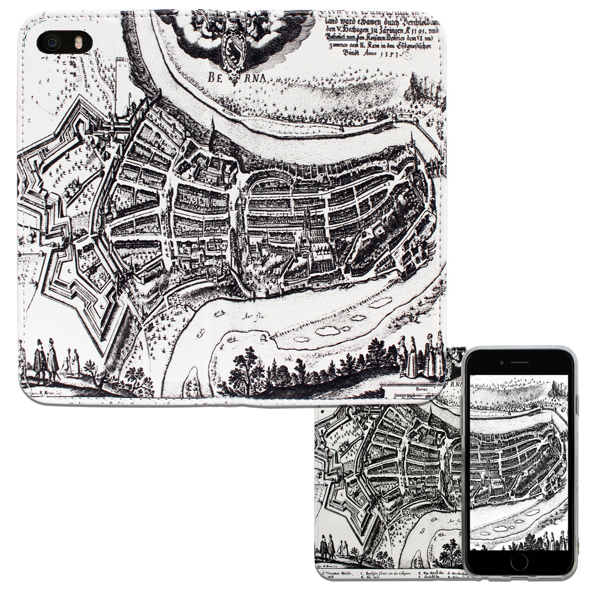 Coque Bern Merian Panorama pour iPhone 5/5S/SE 1