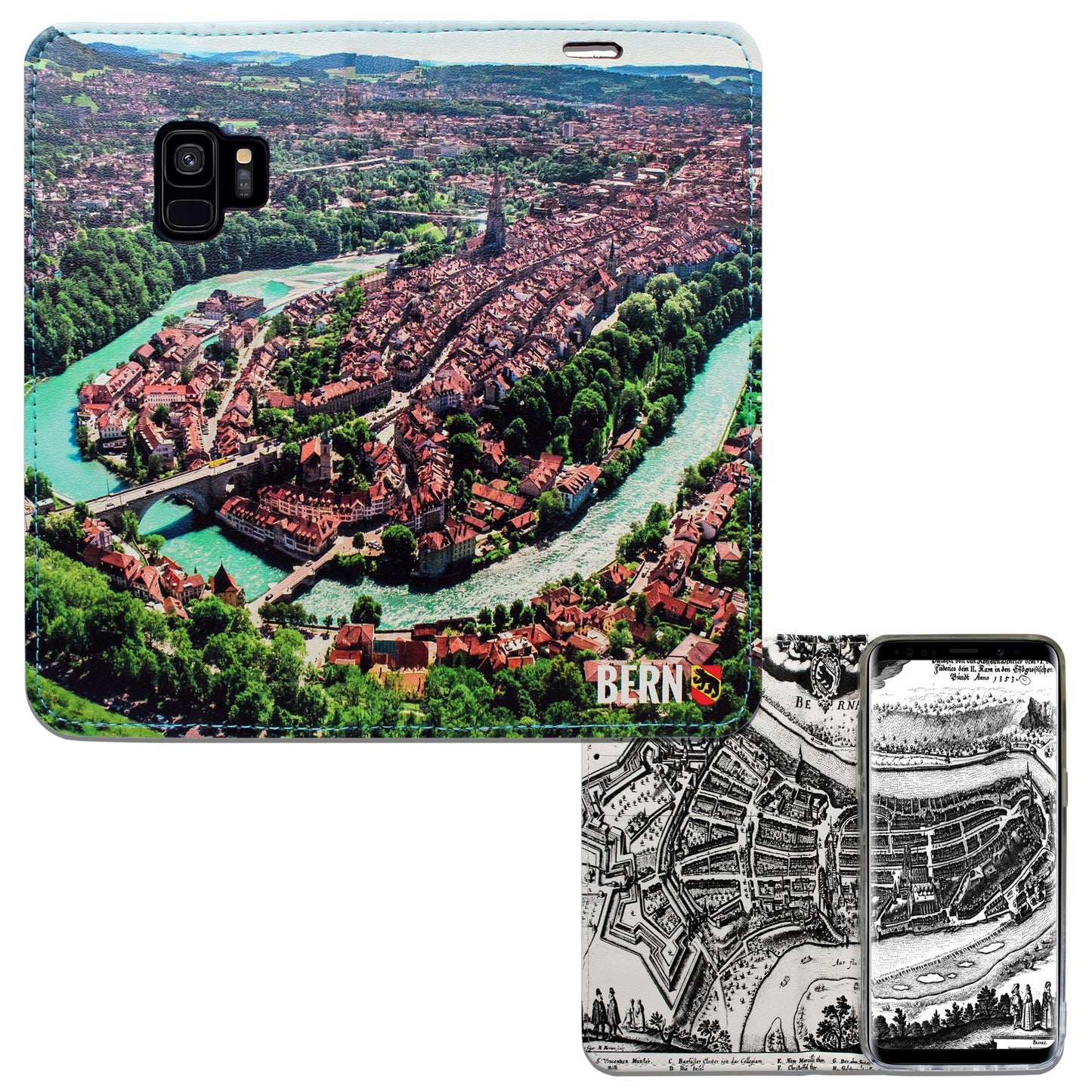 Coque Bern City Panorama pour Samsung Galaxy S9