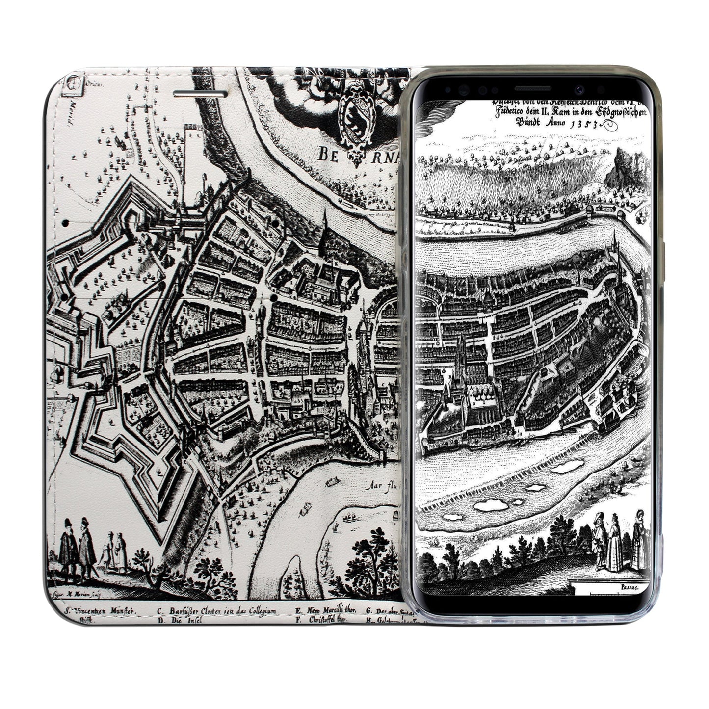 Bern City Panorama Case für Samsung Galaxy Note 8