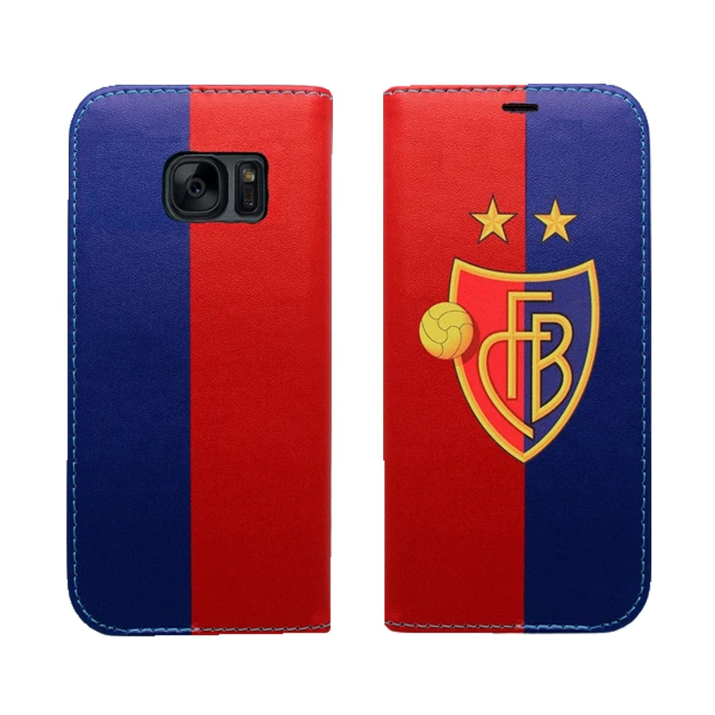 FCB rot / blau Panorama Case für iPhone und Samsung