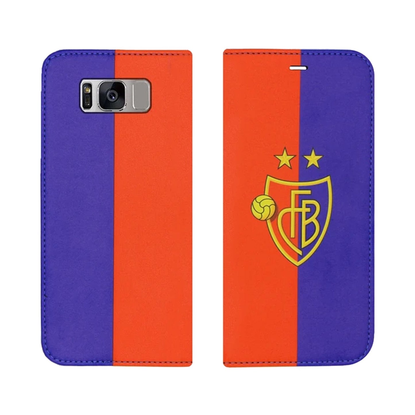 FCB rot / blau Panorama Case für iPhone und Samsung