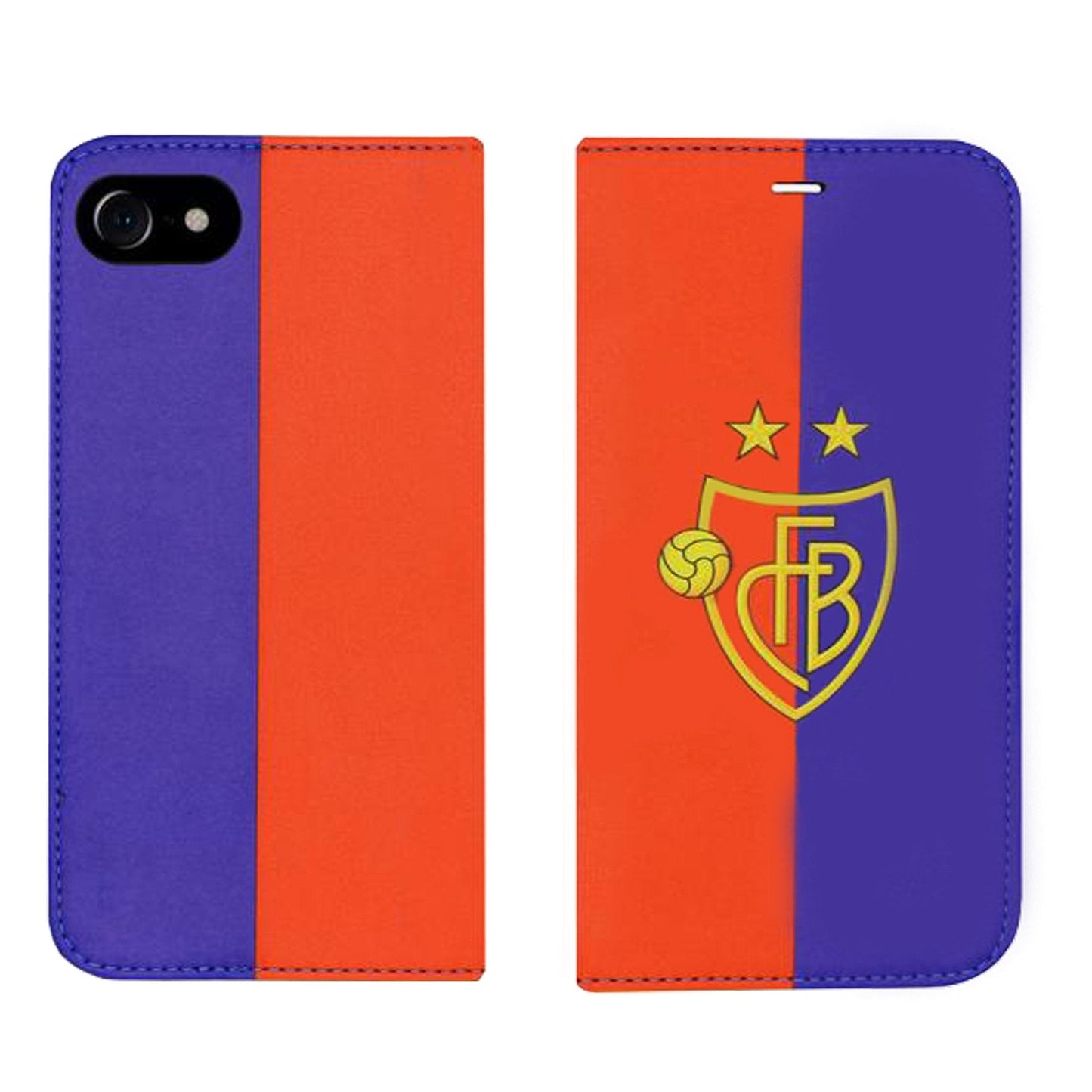 FCB rot / blau Panorama Case für iPhone und Samsung