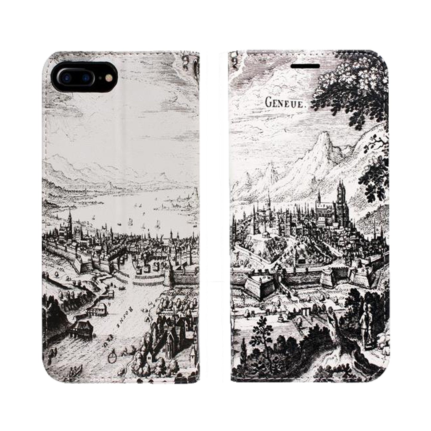 Genf Merian Panorama Case für iPhone und Samsung