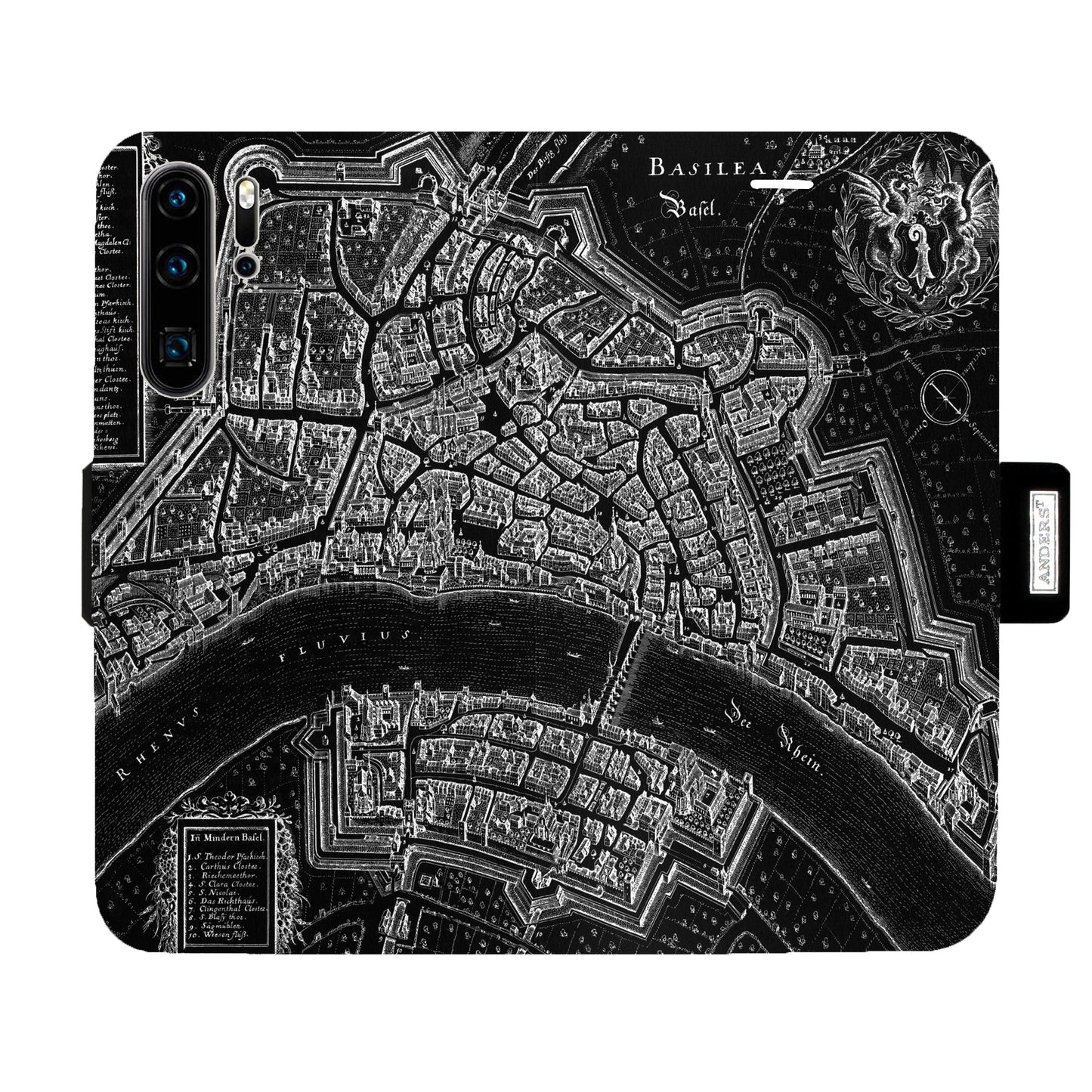 Basel Merian Negativ Victor Case für Huawei P30 Pro