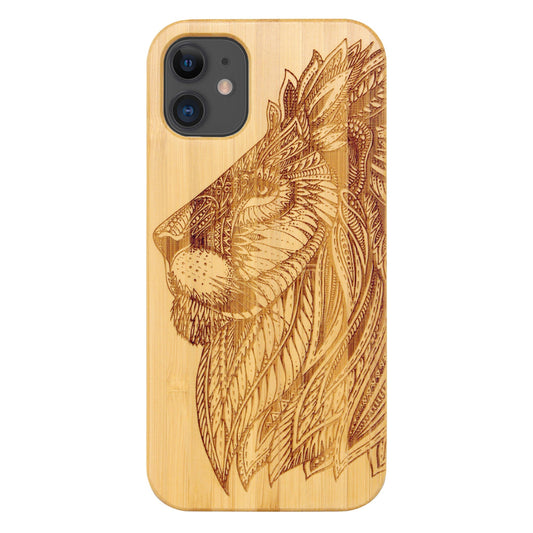 Löwe Eden Case aus Bambus für iPhone 11